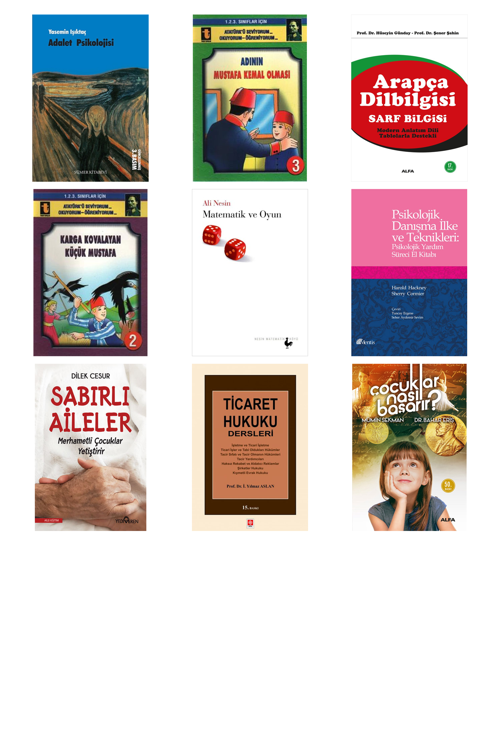 Adalet Psikolojisi... +8 Adet Eğitim Kitabı