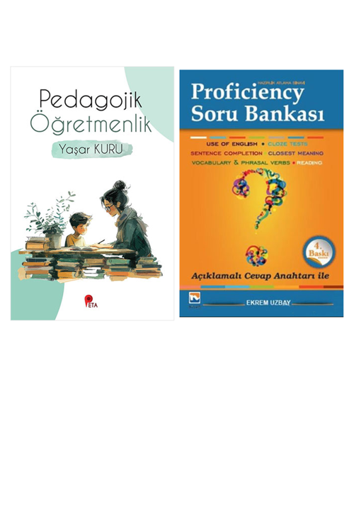 Pedagojik Öğretmenlik... +1 Adet Eğitim Kitabı