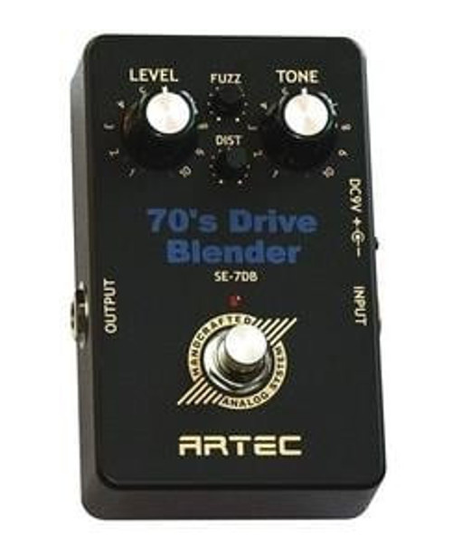 SE-7DB 70s Blender Gitar Pedalı | Overdrive & Fuzz Tonları