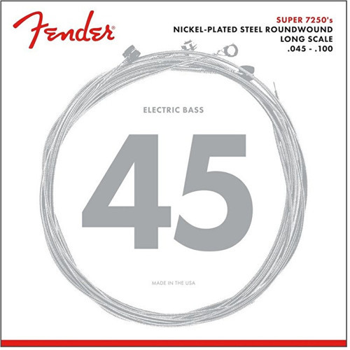 0737250405 7250 Nickel Plated Steel Bas Gitar Teli (45-100) | 7250ML Long Scale Medium Light Tansiyon Rahat Çalım