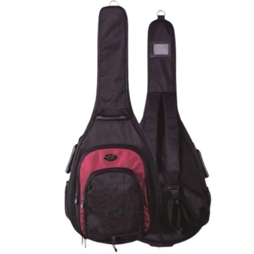 CGB1680 Klasik Gitar Kılıfı (Lüks) | 600D Kumaş - Kalın Ped - Renkli Detaylar