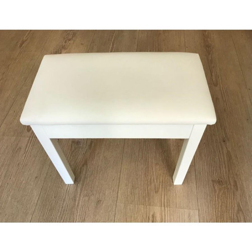 PTCWHL Piyano Taburesi | 70 cm - Beyaz