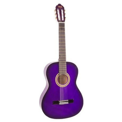 VC104TPPS Klasik Gitar 4/4 (Mor Sunburst) | Sap Çelikli - Farklı Renk - Başlangıç