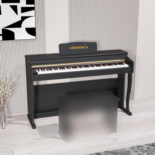 Cremonia 58808 BK Dijital Piyano | 88 Tuşlu Ağırlıklı Klavye - Siyah