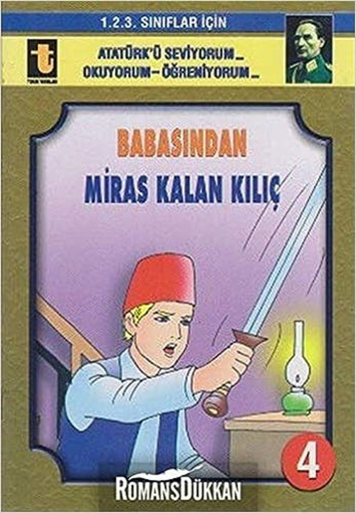 Babasından Miras Kalan Kılıç (Eğik El Yazısı)... +5 Adet Eğitim Kitabı