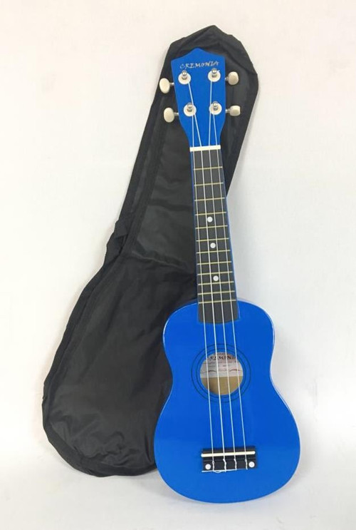 Cremonia AU01L-21DBL Soprano Ukulele | 21 İnç Koyu Mavi