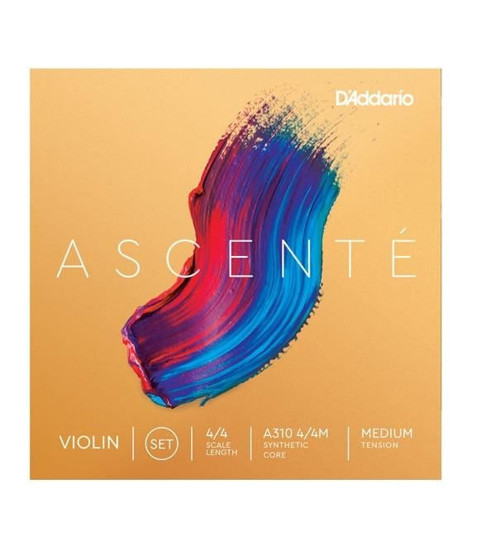 D'Addario A310 4/4M Ascente Keman Tel Seti (4/4) | Sofistike Ses Kalitesi Uzun Ömürlü Sentetik Yapı ve Profesyonel Seviy