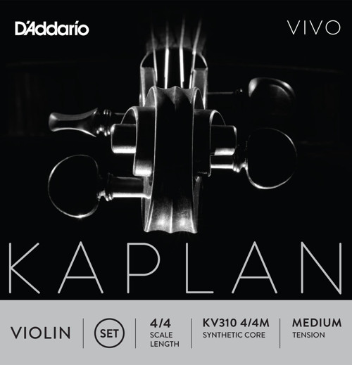 KV310 4/4M Keman Tel Seti | Kaplan Vivo, Medium, 4/4
