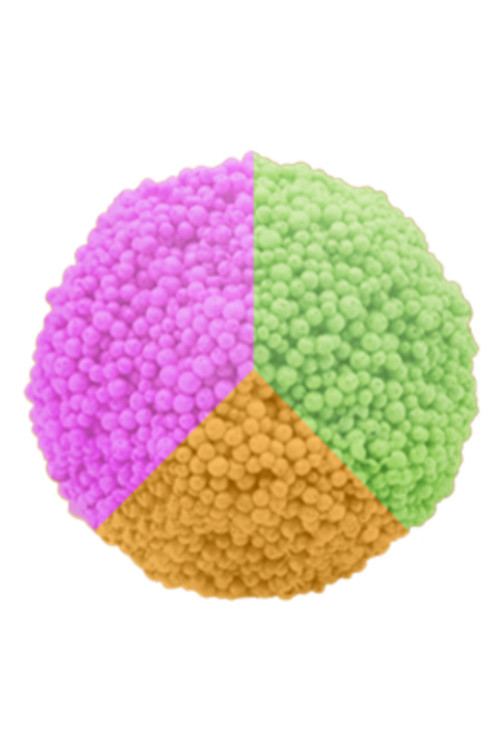 Ever Foam Kurumayan Bulut Slime 3 Renk Yeşil - Pembe - Turuncu