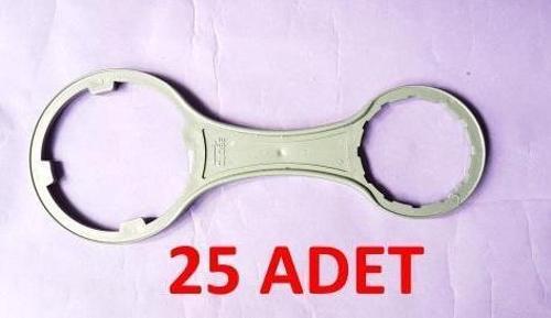 Filtre Kabı Açma Anahtar Su Arıtma Cihazı için 25 adet Anahtar (Filtre Kabı ve Membran Kabı)