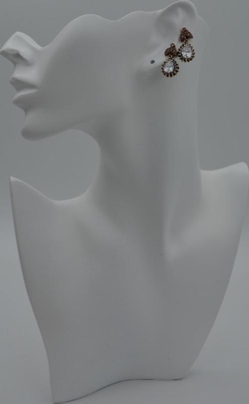 Elmas Model Küpe Kristal