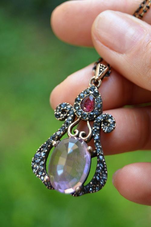 Jewellery Bayan Otantik Kolye Açık Pembe