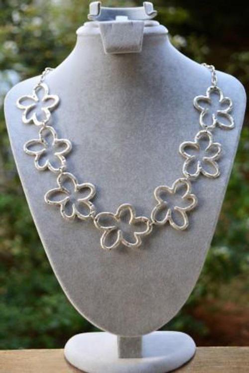 Jewellery Bohem Bayan Kolye Gri