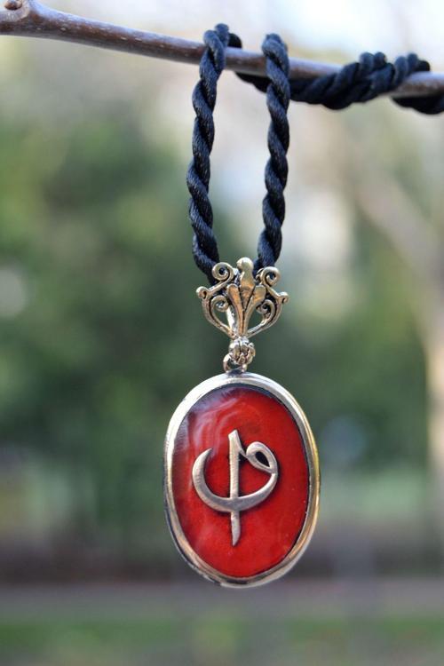 Jewellery Elif Ve Vav Figürlü Bayan Kolye