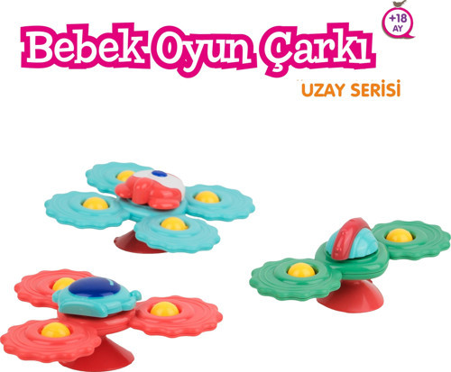 BEBEK OYUN ÇARKI UZAY SERİSİ