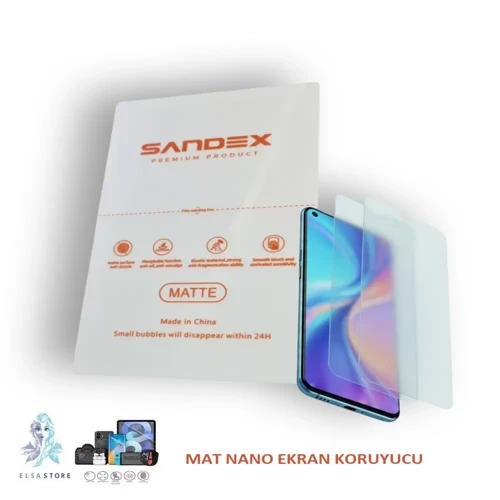 Samsung Galaxy Z FOLD 4 Uyumlu Ekran Koruyucu Esnek ULTRA İnce MAT SANDEX - NANO