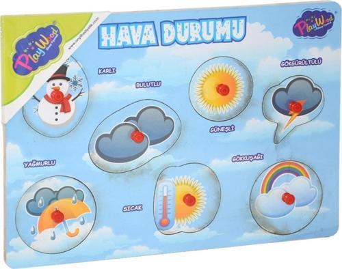 Ahşap Tutmalı Hava Durumu Puzzle
