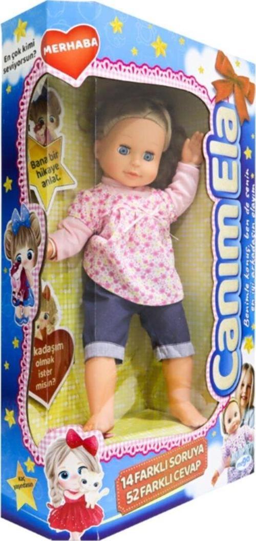 Canım Ela Bebek 50 Cm Konuşan Et Bebek