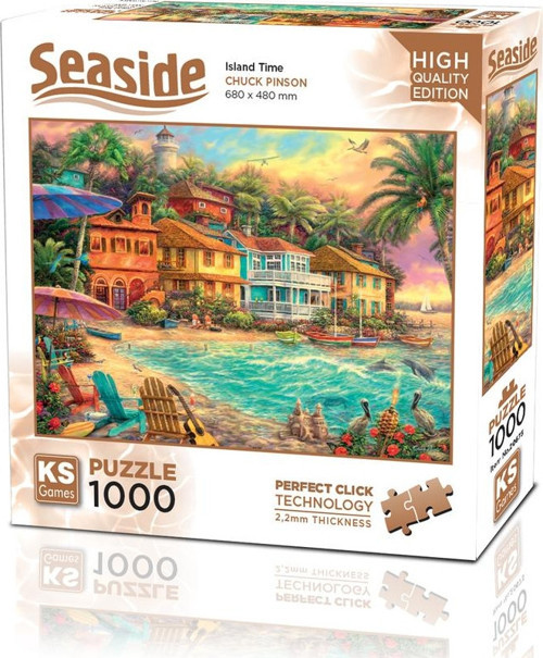 1000 Parça Ada Zamanı Yapboz - Island Time 1000 Pcs Puzzle