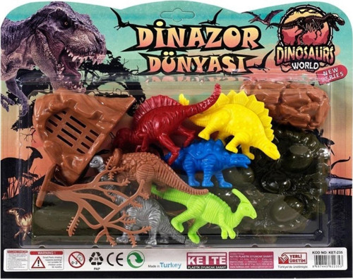 11 Parça Dinozor Hayvan Seti