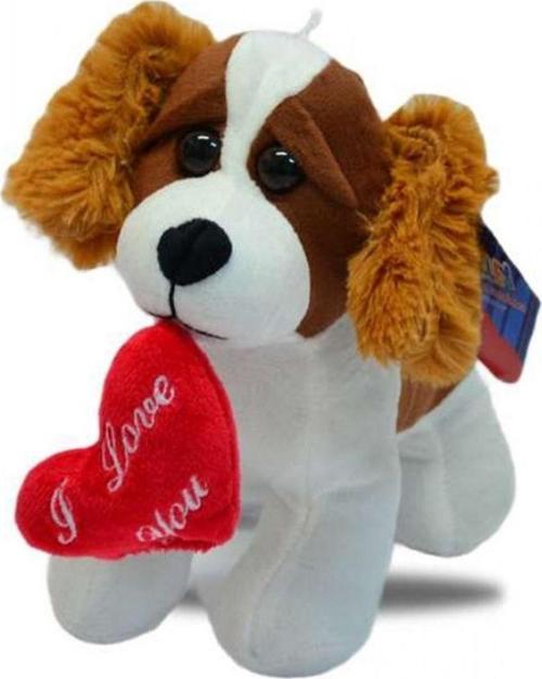 25 Cm Kalpli Köpek Peluş