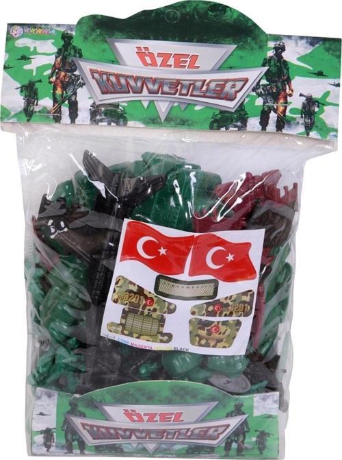 40 Parça Özel Kuvvetler Kurşun Asker Seti