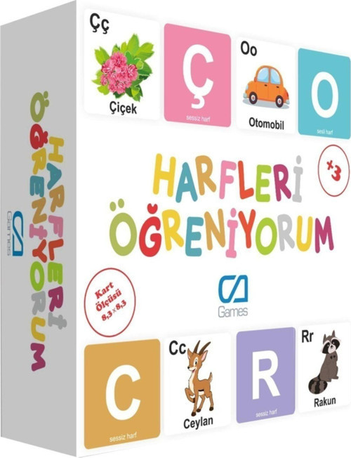 Harfleri Öğreniyorum Eğitici Seti