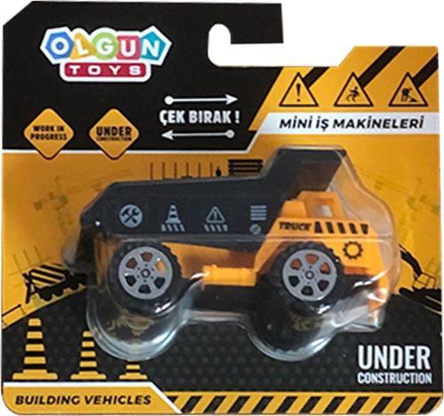 İş Makineleri 2'Li Set - Kamyon Ve Silindir