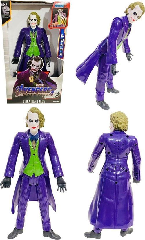 Joker Karakter Action Figür Işıklı Sesli Özel Ürün 29 Cm
