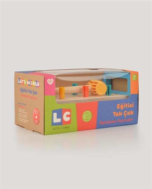 Let'S Be Child Lc Eğitici Tak Çak Rainbow Punder