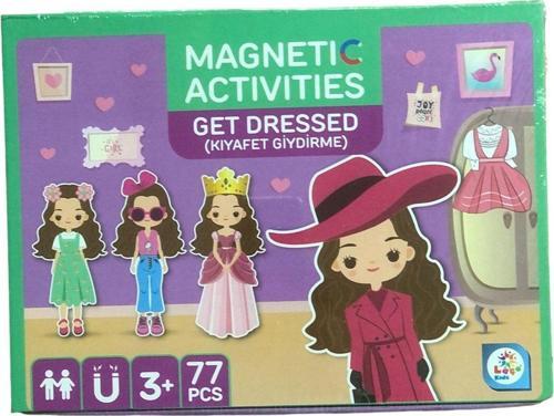 Magnetik Aktiviteler Kız Kıyafet Giydirme Serisi 77 Parça