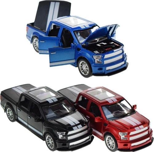 Pilli Sesli Işıklı Arazi Çek Bırak Pickup 1:22 Ölçekli Araba