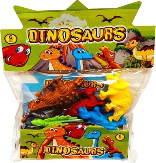 Plastik 6 Lı Dinazor Seti