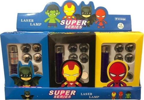 Süper Kahramanlı Lazer Oyuncak - Hero Laser