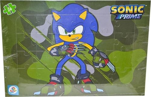 Laço Kids Sonic 24 Parça Frame Puzzle 2 So7867 Sonic Prime Çizgi Film Puzzle