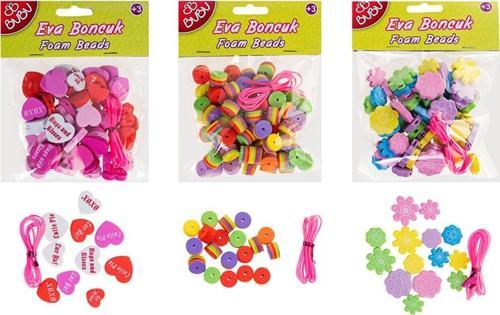 Eva Boncuk Seti Karışık Pvc Bubu00087