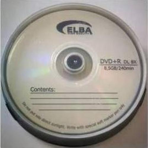 Dvd+R 8.5 Gb Dl 240Min 8X 10 Lu Cakebox