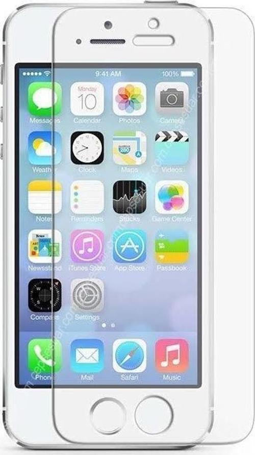 NANO Teknoloji Cam İPHONE 8g Beyaz Kırılmaz Cam Ekran Koruyucu