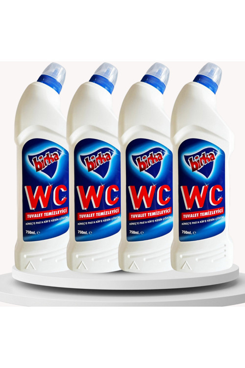 Wc Tuvalet Temizleyici 750 ml 4'lü
