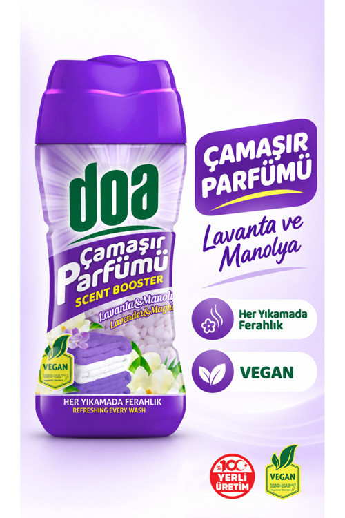 ÇAMAŞIR PARFÜMÜ LAVANTA&MANOLYA / 210 GR