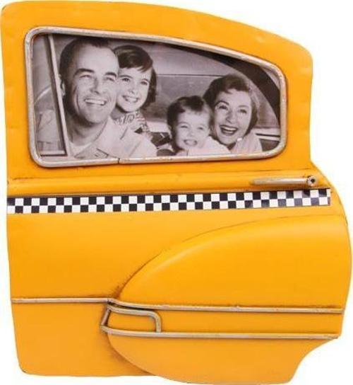 Dekoratif Metal Çerçeve Araba Kapısı Temalı Hediyelik