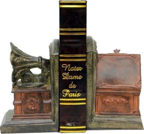 Kitap Stopper Gramafon & Pikap Dekoratif Hediyelik