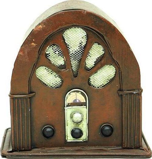 Radyo Kumbara Vintage El Yapımı Dekoratif Hediyelik