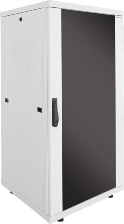 26u 600x600mm 19'' Dikili Tip Network Rack Kabinet Gri 2 Yıl Üretici Garantili