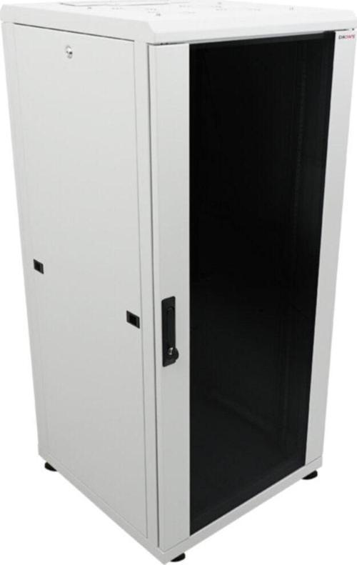32u 800x800mm 19'' Dikili Tip Network Rack Kabinet Gri 2 Yıl Üretici Garantili
