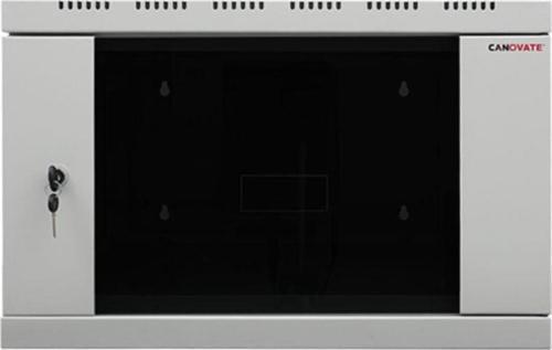 9u 19'' 600 600 mm Duvar Tipi Kabinet Tek Gövdeli Gri 2 Yıl Üretici Garantili