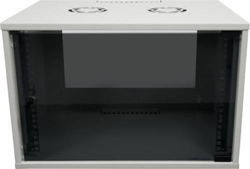 9U 545x400 Mm Duvar Tipi Soho Rack Kabinet Gri 2 Yıl Üretici Garantili