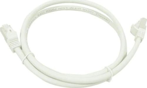 Bakır Patch Kablo Cat6a U/ftp 1mt Lszh Gri Patch Cord Folyo Korumalı 2 Yıl Garantili 2 Adet
