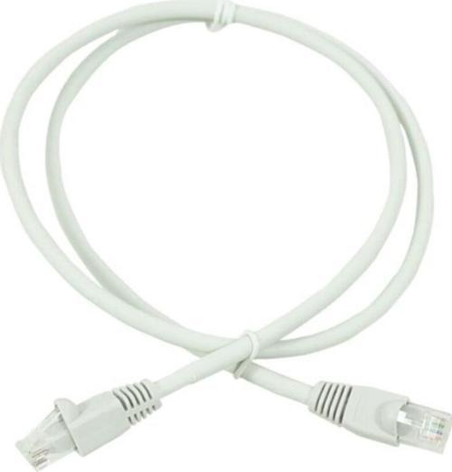 Bakır Patch Kablo Cat6a Utp 1mt Lszh Gri Patch Cord Rj45 Korumasız 2 Yıl Garantili 5 Adet