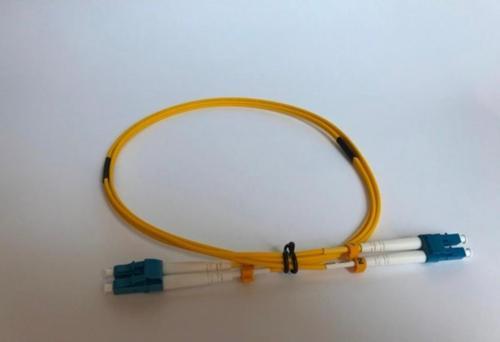 Fiber Optik Patch Kablo LC/LC Dubleks SM 3mt Patch Cord Sarı